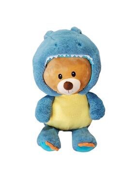 Teddy Bear SPARK Create Imagine wearing a Dinosaur costume Plush Bear